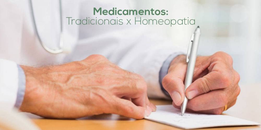 Medicamentos tradicionais x Homeopatia