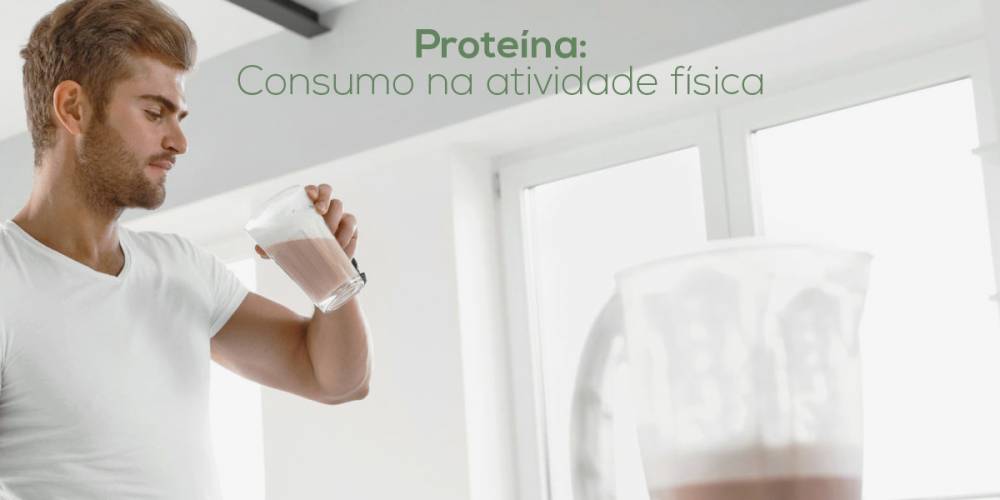 Consumo ou não de proteína na atividade física